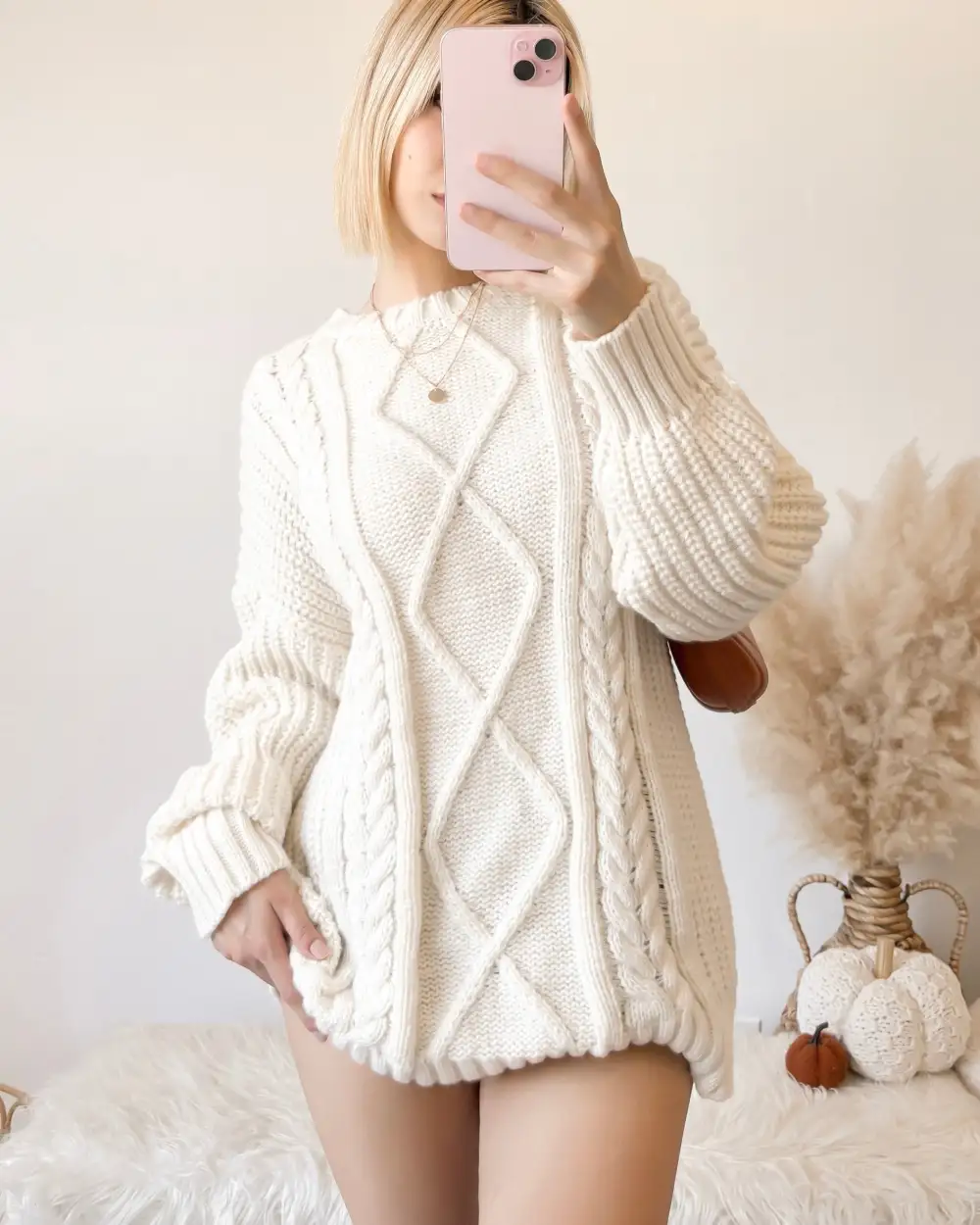 VINTAGE INSPIRED: RORY OVERSIZED KNIT SWEATER