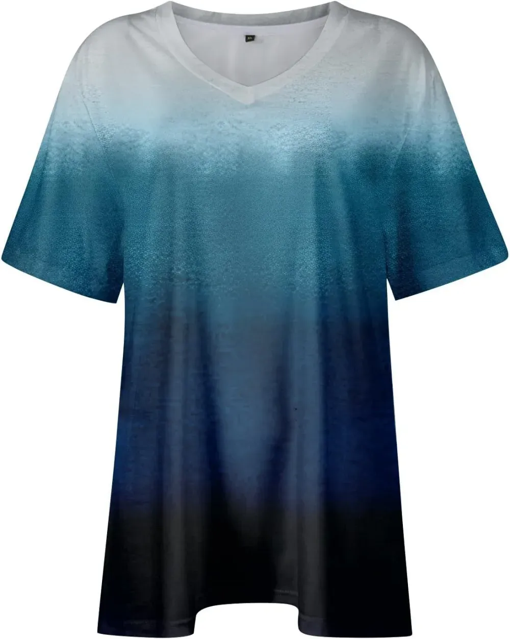 Plus Size Tops for Women Dressy Short Sleeve V Neck Shirts for Women Summer Tops for Women 2024 Floral Print Top