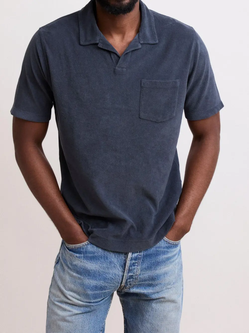 Comfortable Casual Breathable Soft Charcoal Polo Shirt