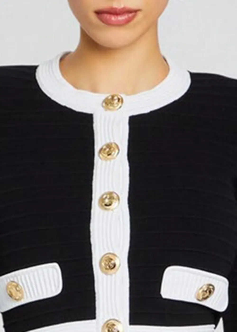 Chic Bandage Knit Jacket