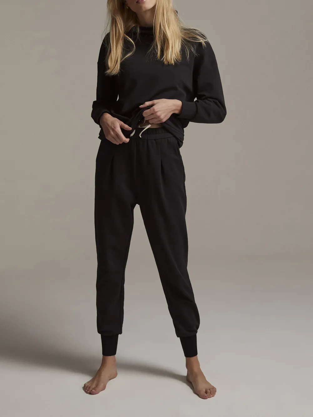 Casual Solid Stretch Jogger