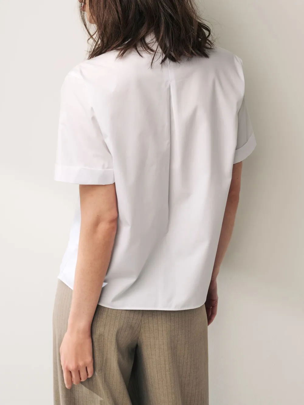 Short Sleeve Collared Shirt