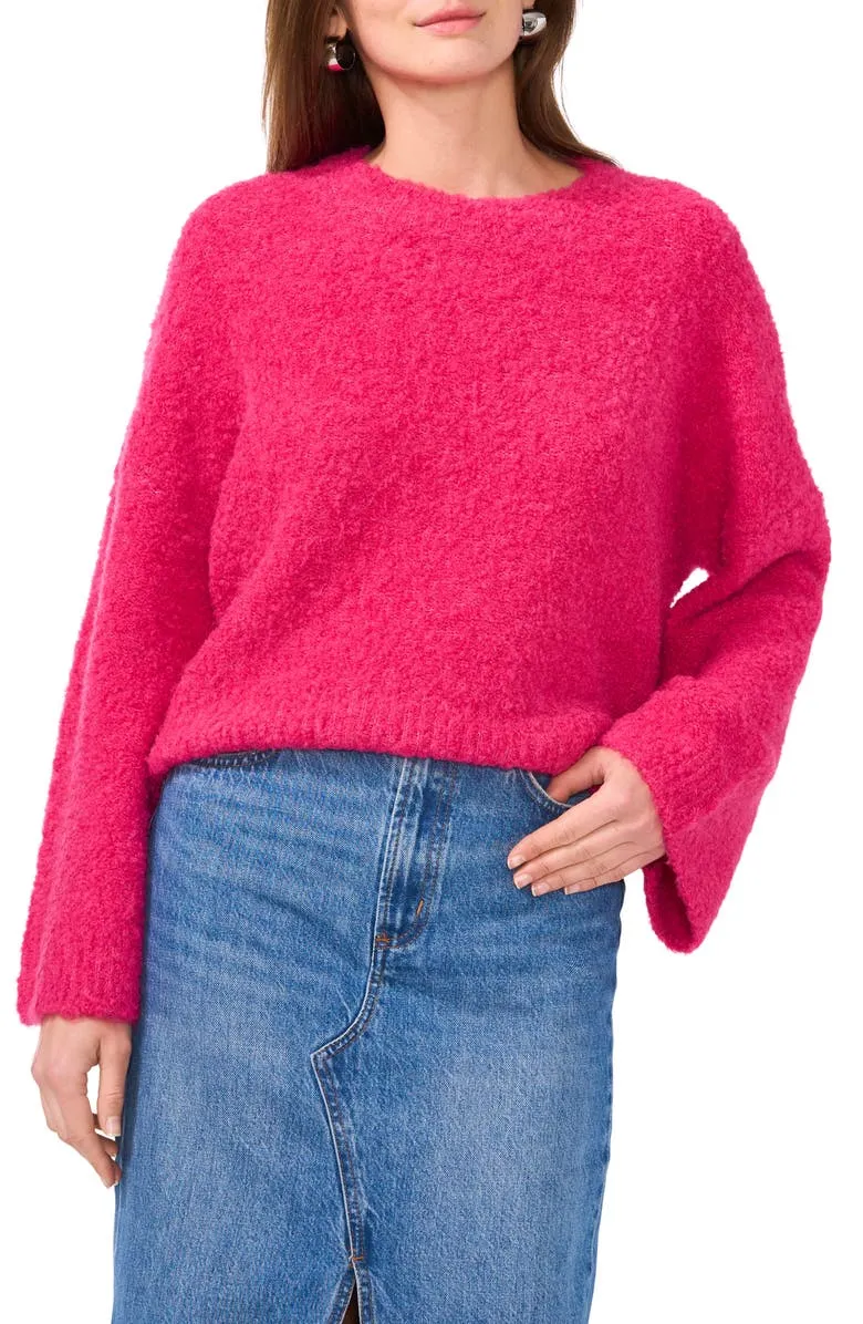 Crewneck Flare Sleeve Sweater