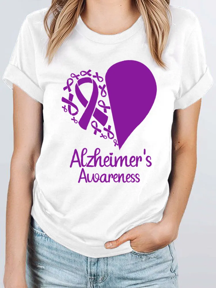 Women'S The Hear Alzheimer's T-Shirt
