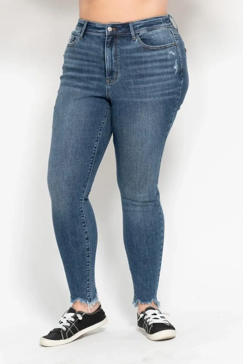 All-Match Stretchable Leggings  Dark Blue Trousers