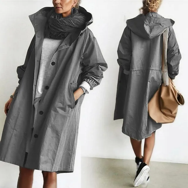 Women's Hiking Jacket Hiking Windbreaker Winter Outdoor Windproof Breathable Quick Dry Lightweight Outerwear Coat Top Climbing Camping / Hiking / Caving Traveling Lake blue Black Pink Army Green Red