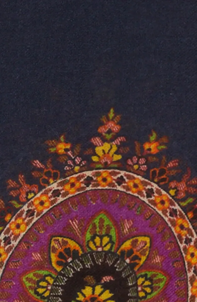 Paisley Wool  & Silk Scarf