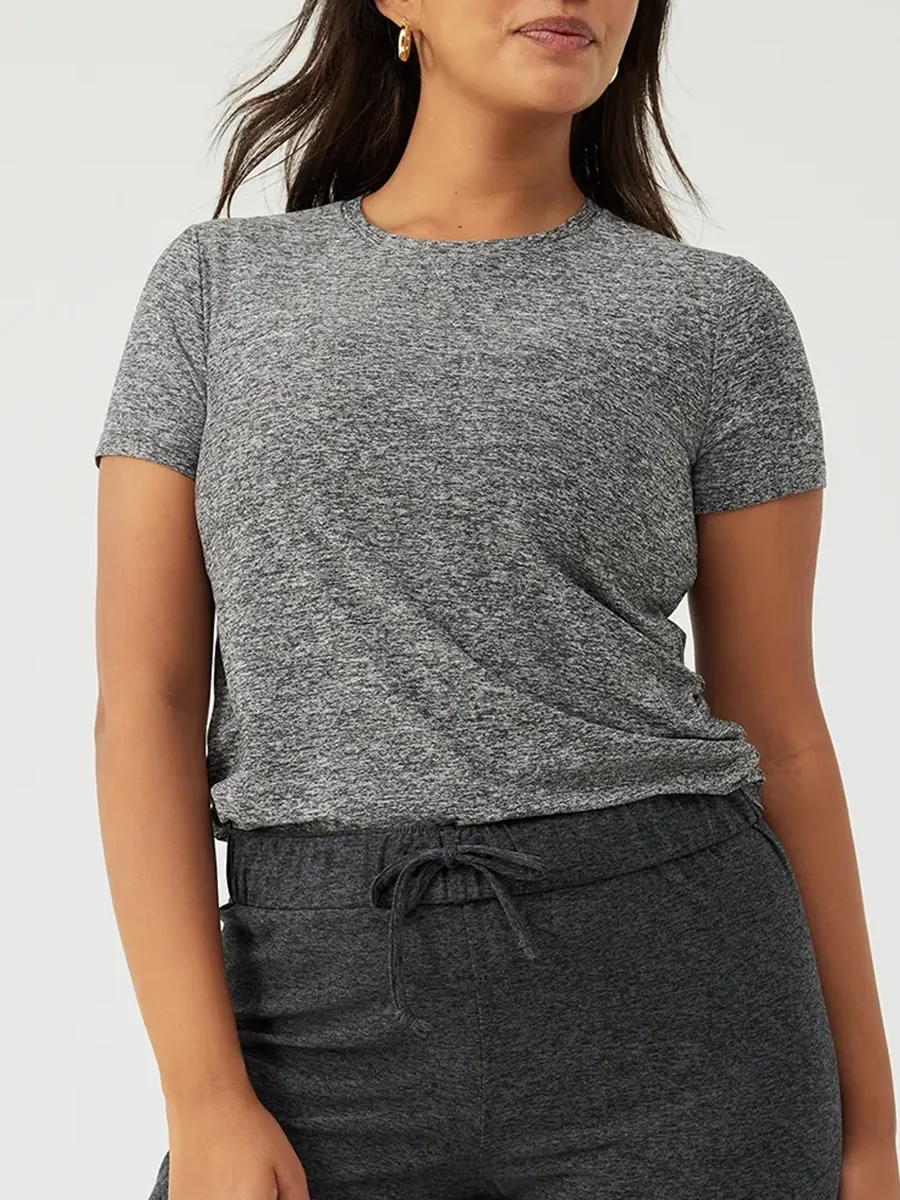 Crew Neck Shortsleeve Tee