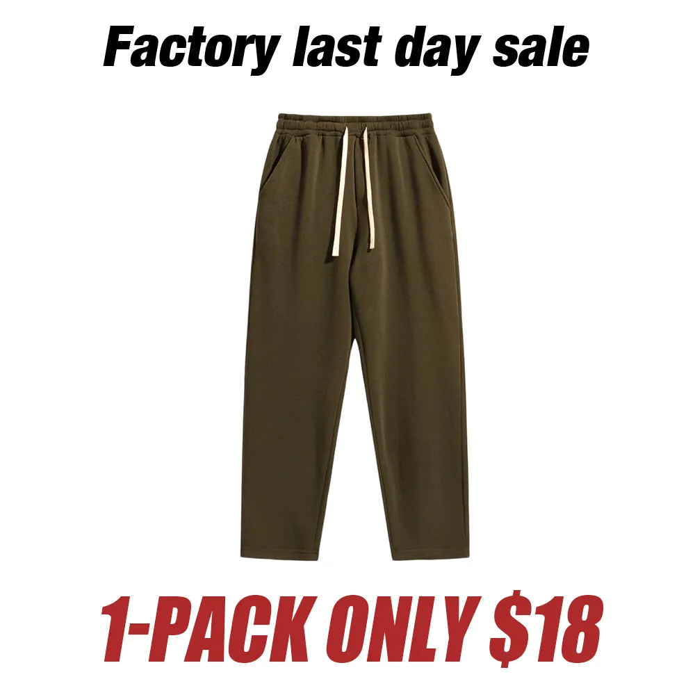 2/4-Piece Men'S Solid Fashion Sweatpants, Versatile Year-Round Wear, Ideal For Autumn And Winter