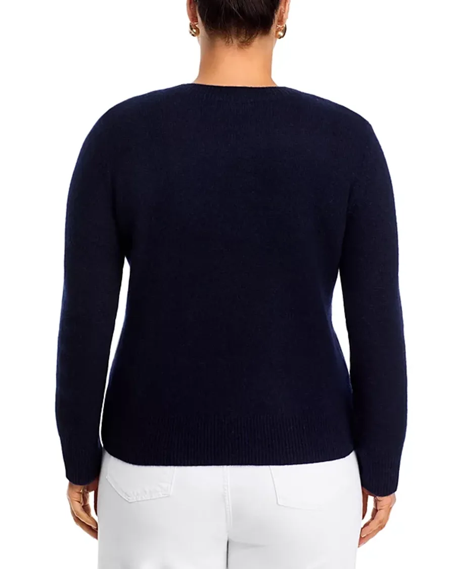 Cashmere Crewneck Long Sleeves Sweater