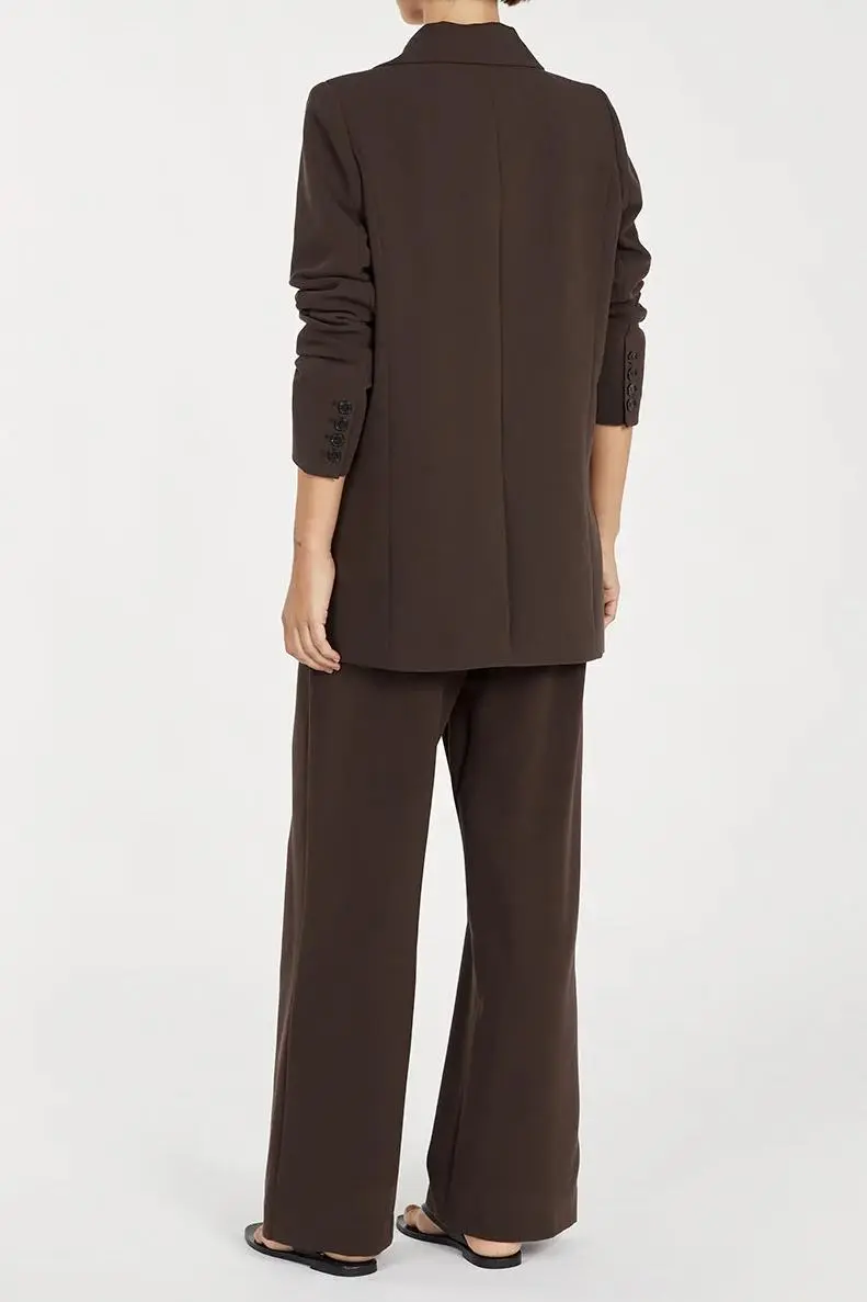DARK CHOCOLATE BLAZER