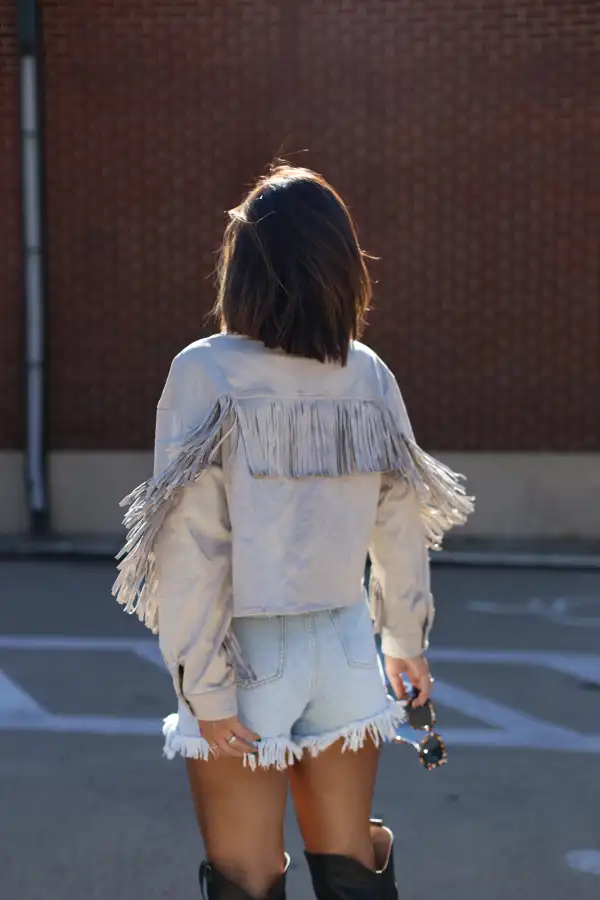 Fringe Suede Jacket