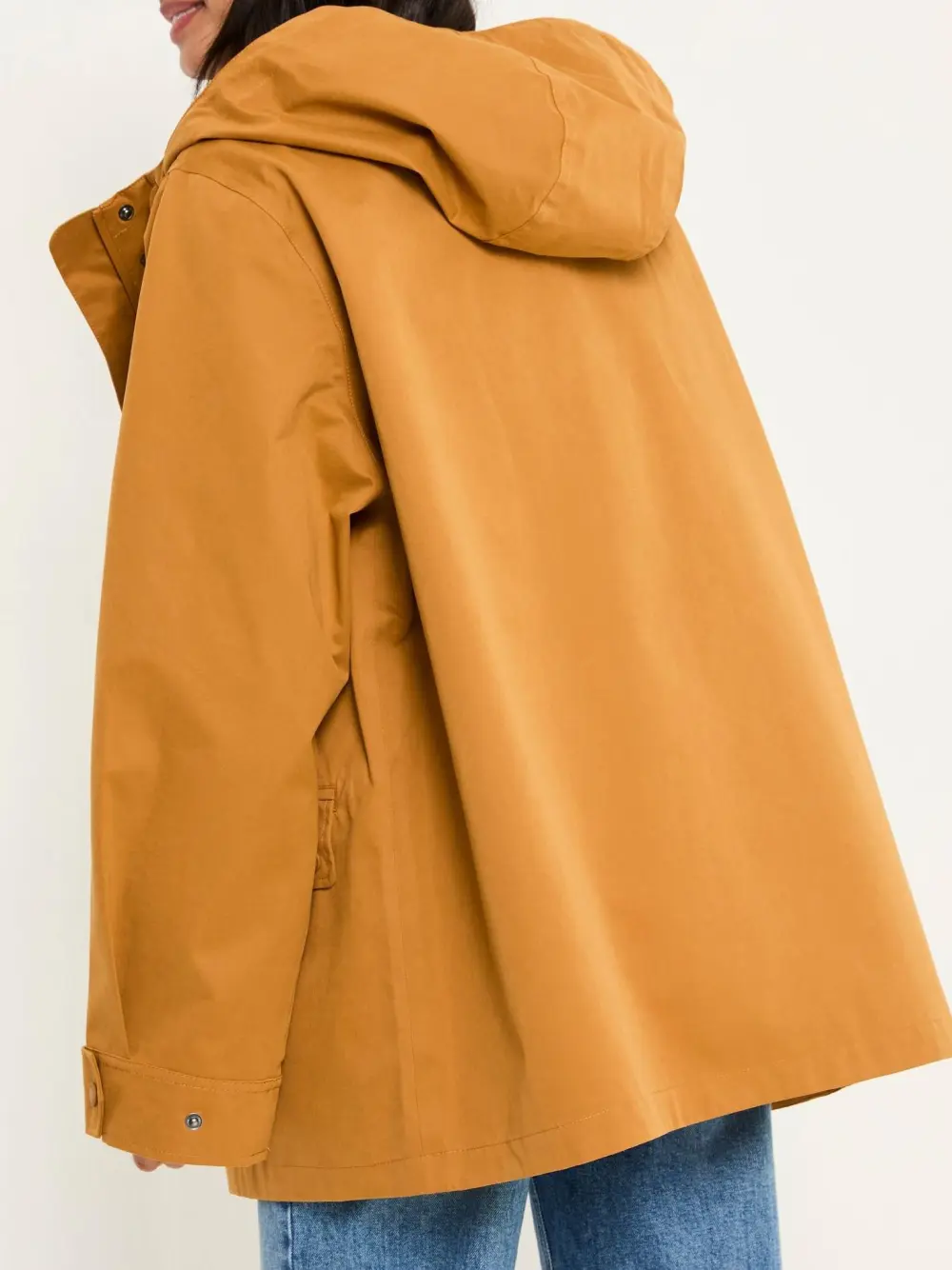 Tan Brown Waterproof Coat