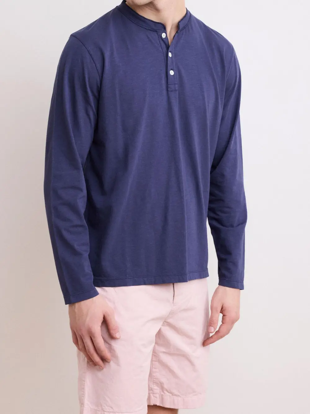 Comfortable Casual Breathable Soft Deep Blue T-Shirt