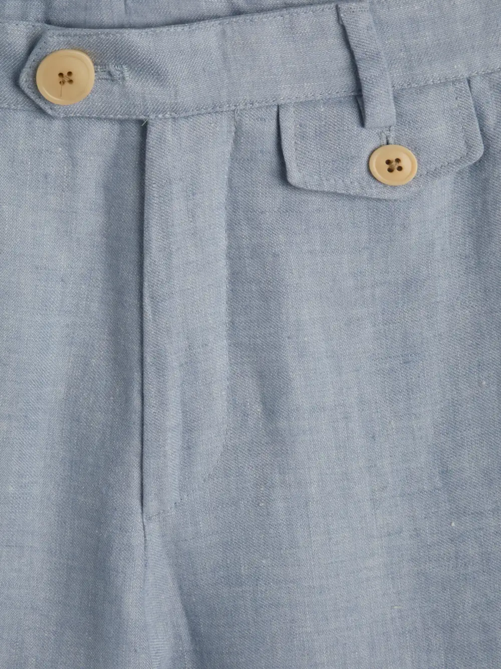 Blue Casual Style Trousers