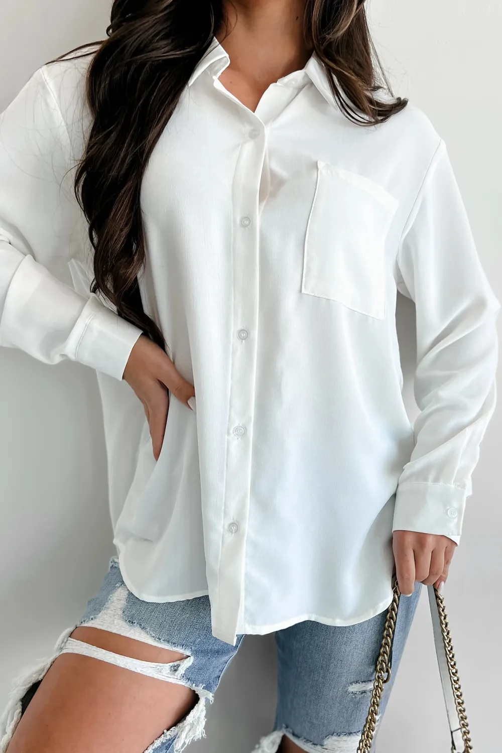 Everyday Style Button-Down Dress Shirt