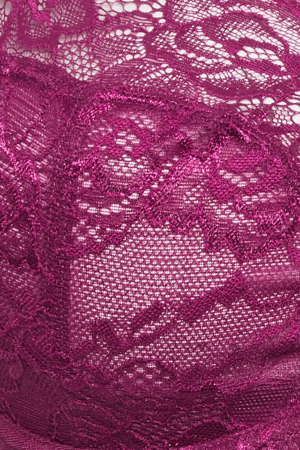 YOURS Black Stretch Lace Non-Padded Underwired Balcony Bra