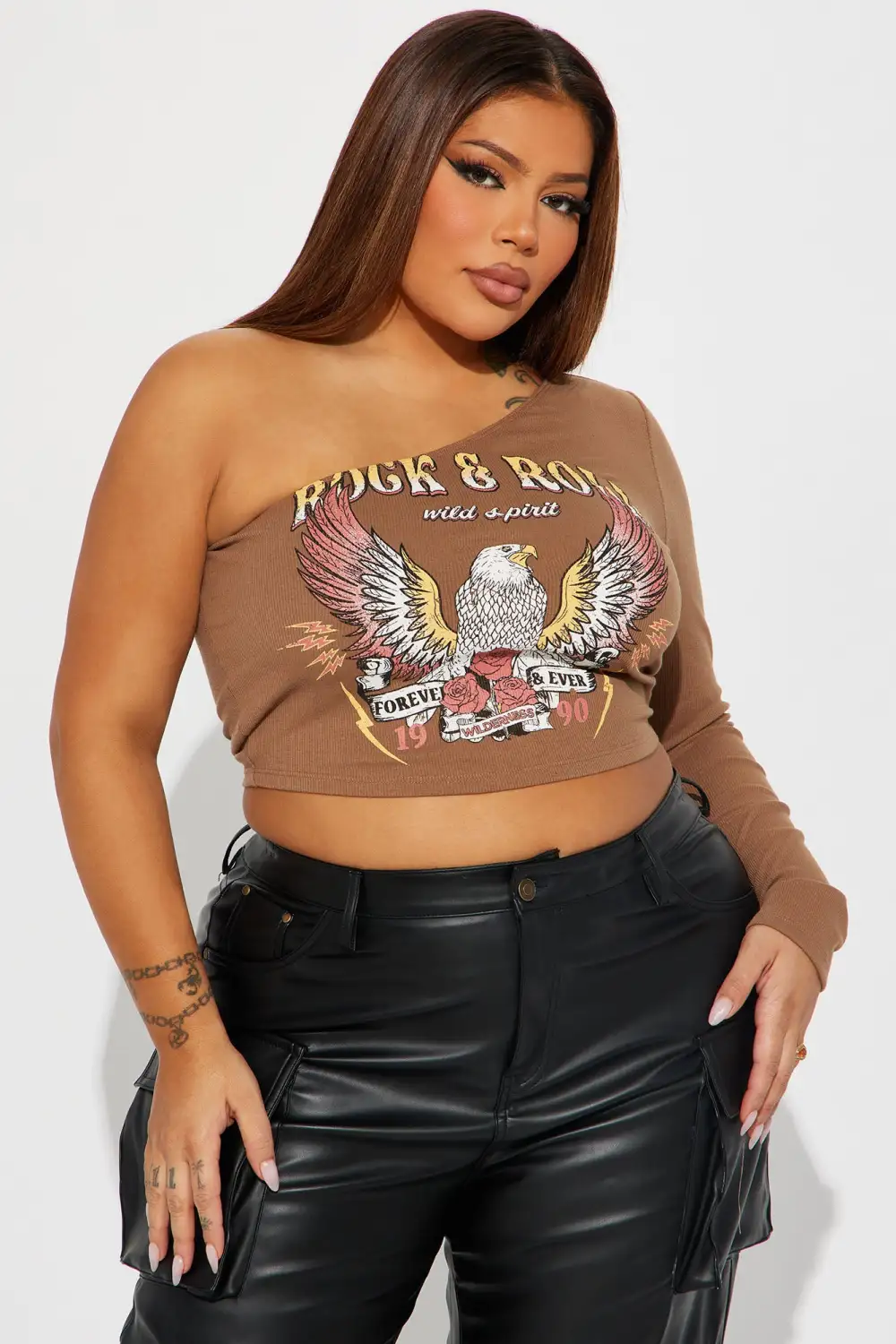 Make No Promises Top - Mocha