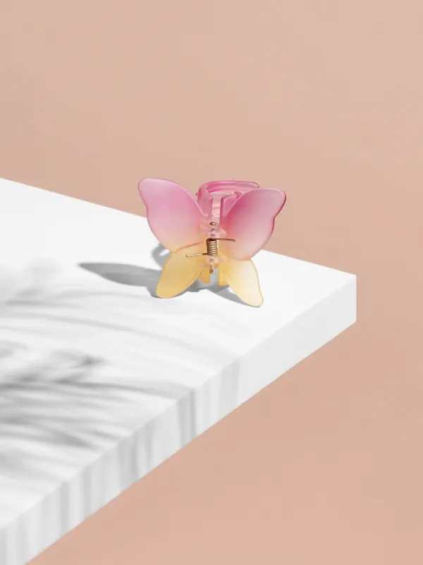 Gradient Butterfly Hair Claw