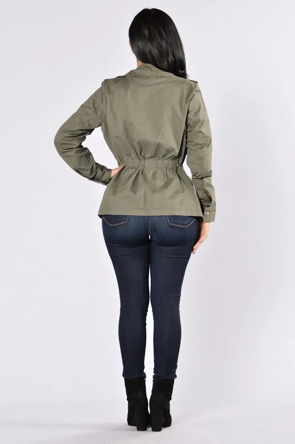 Combat Jacket - Olive