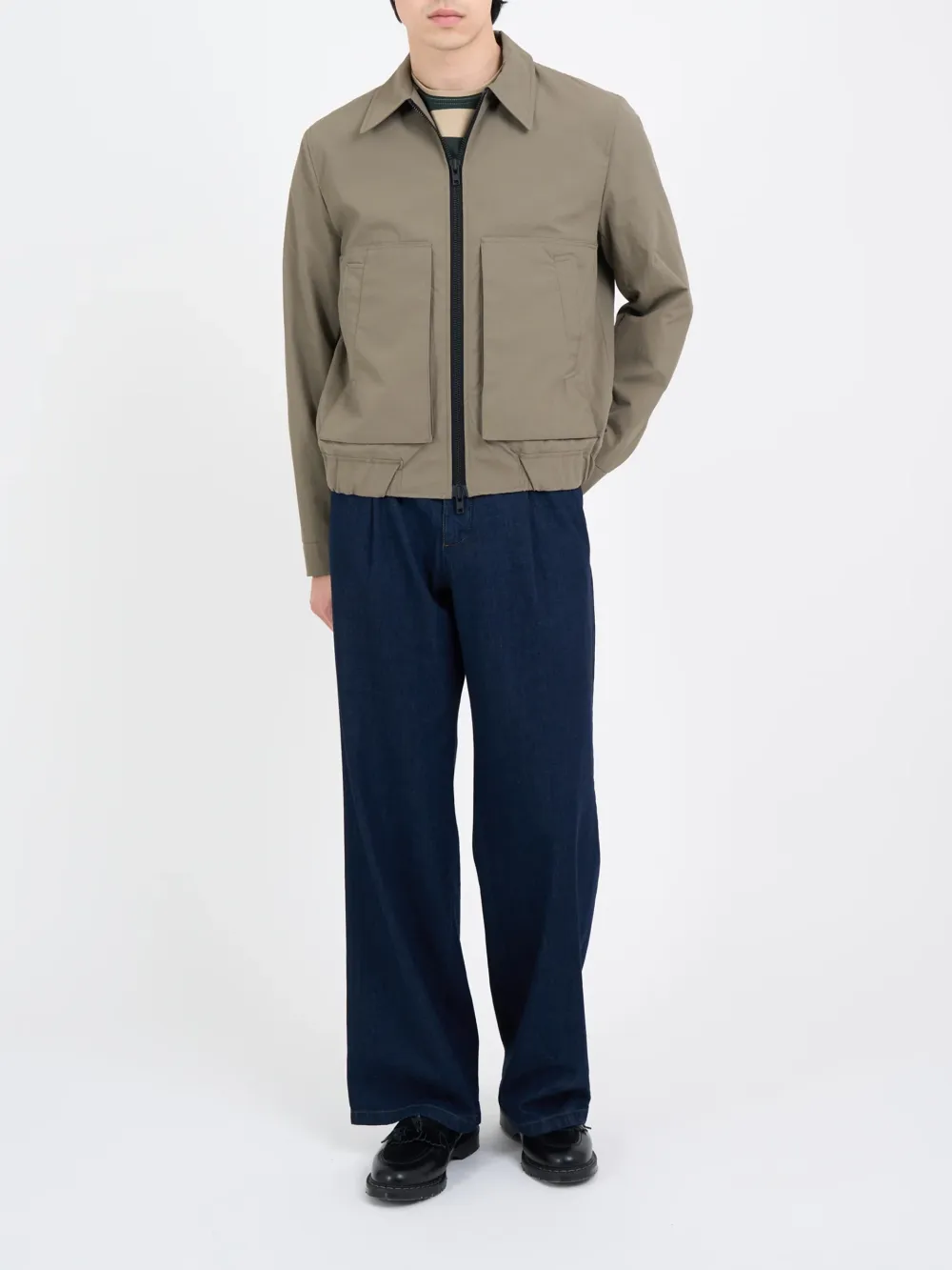 Khaki Long Sleeve Jacket