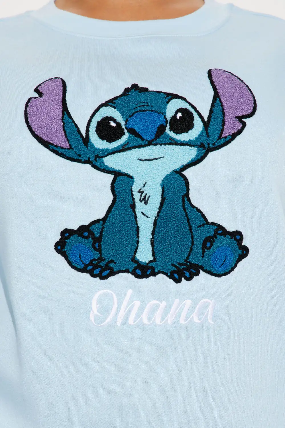 Ohana Stitch Sweatshirt - Blue