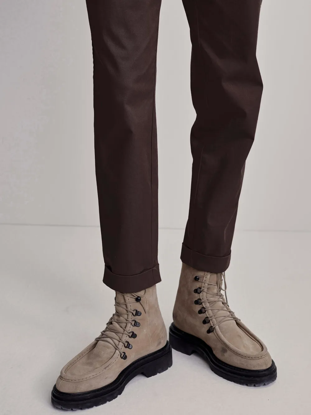 High-Rise Paperbag Tapered Pant