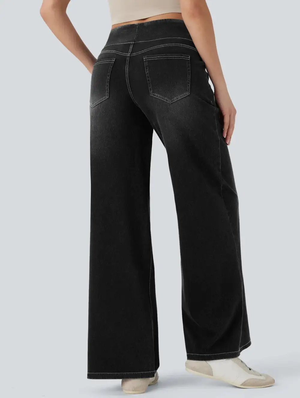 High Waisted Stretch Slim-Fit Jeans
