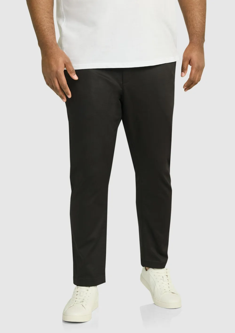 CASUAL BLACK STRETCH CHINO