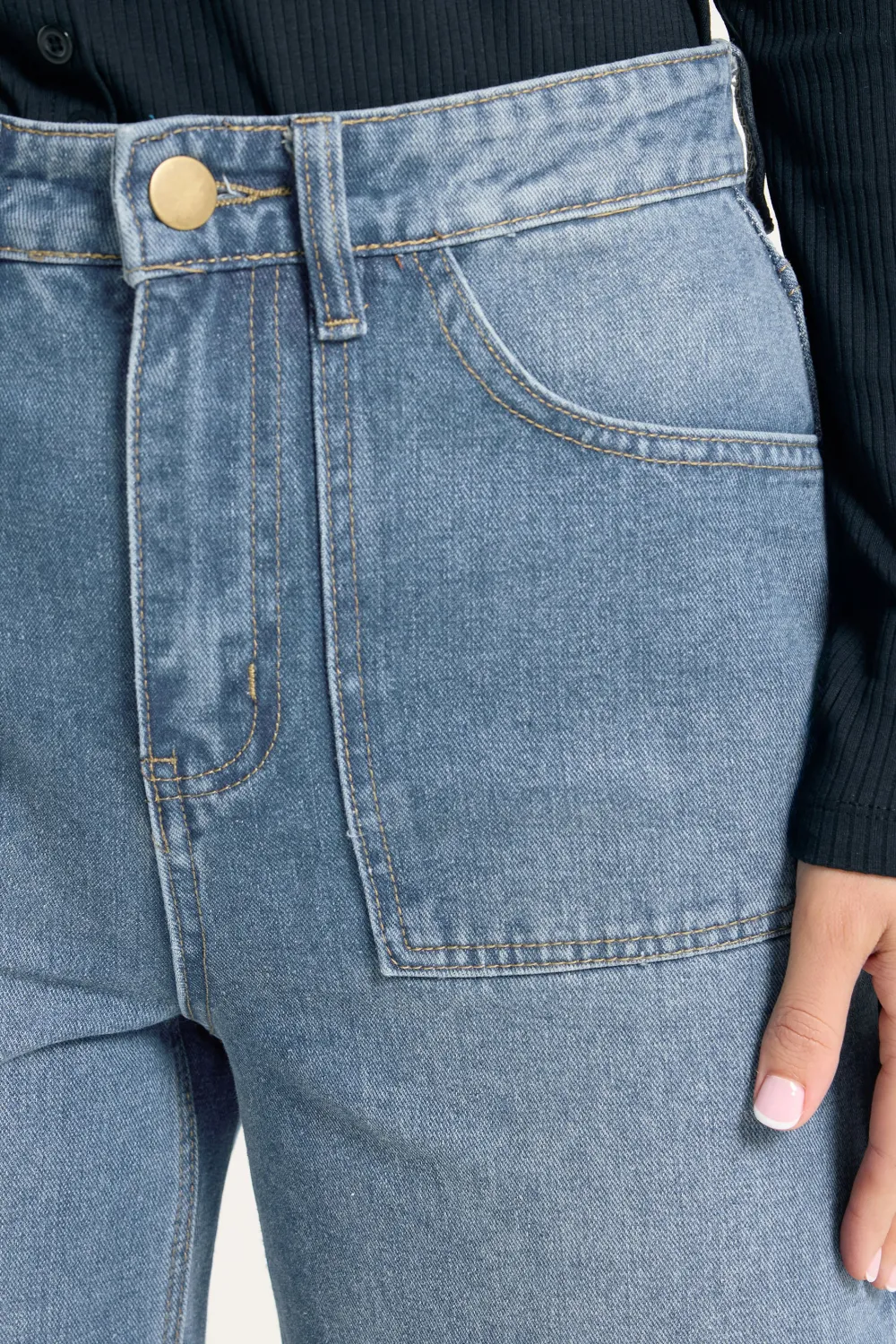 Women's Casual Wide Leg Jeans