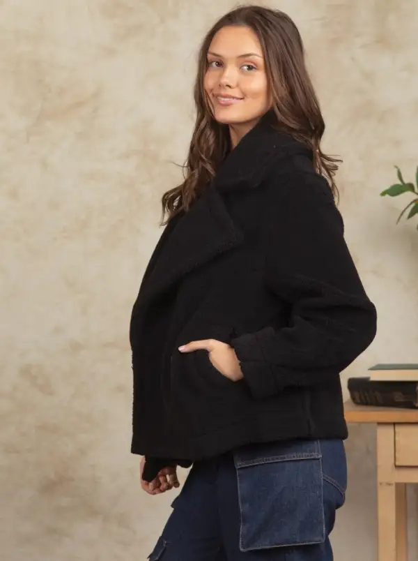 Oversized Teddy Jacket