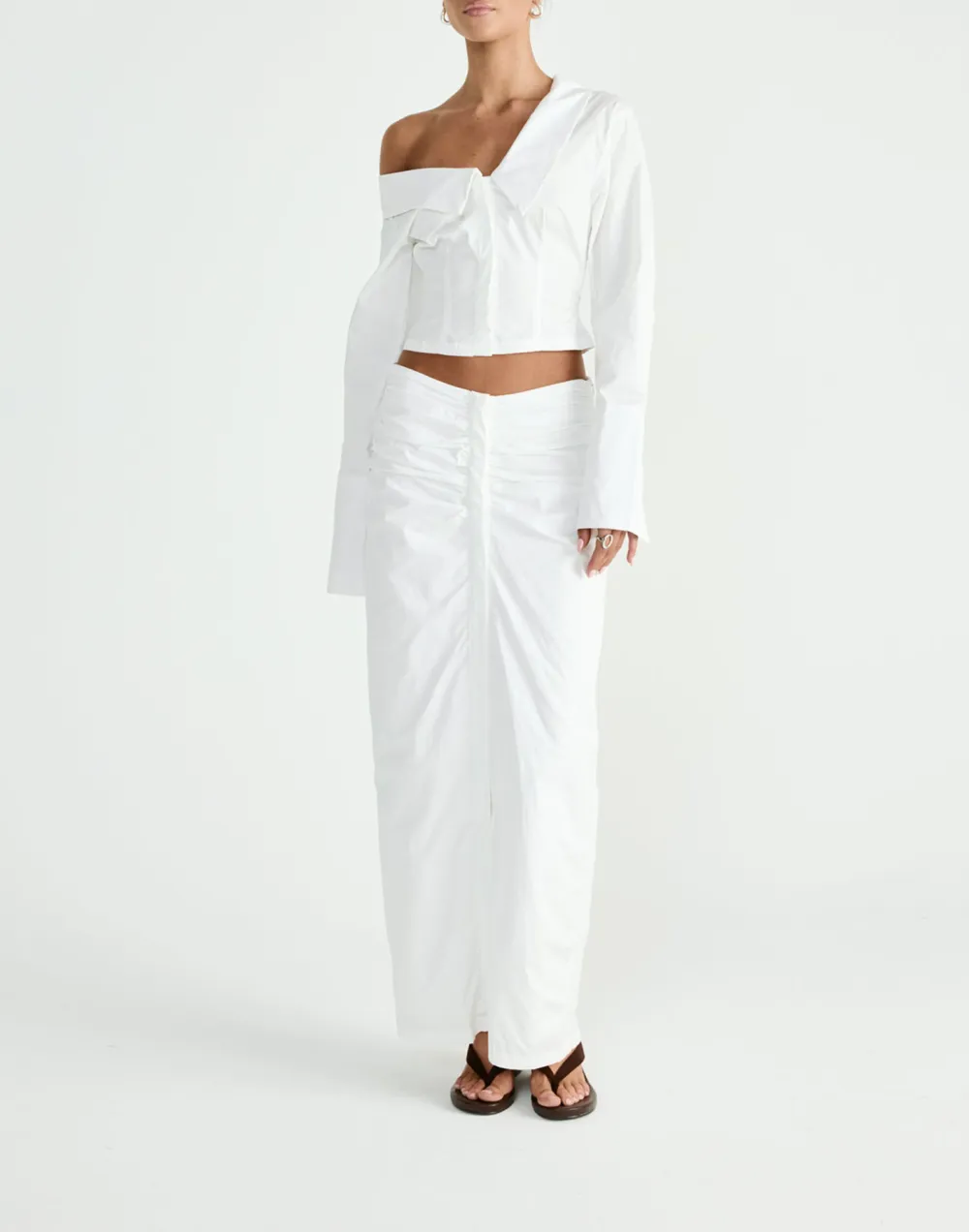 Designer Pleated Skirt For Women