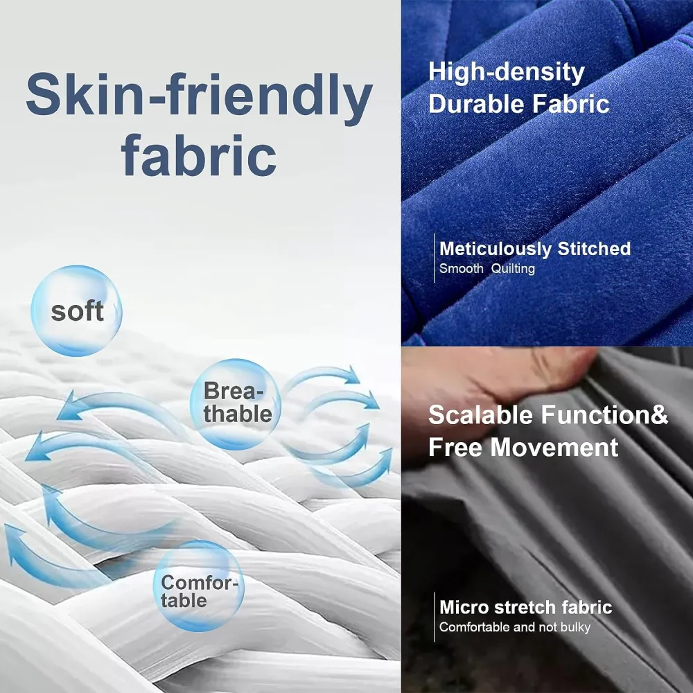 Women's Warm Winter Coat Velvet Puffer Jacket Quilted Faux Fur Hood