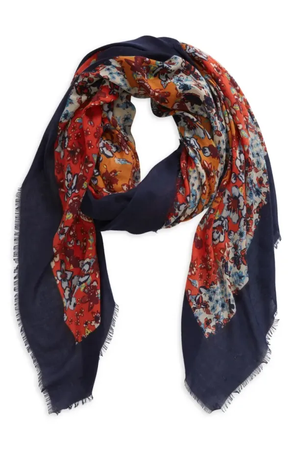 Daily Floral Print Scarf