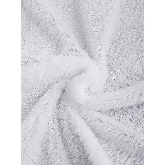 Women's Plus Size Sweatshirt Pullover Sherpa Fleece Lined Graphic Warm Sports Fuzzy Yellow Pink Dark Pink Street Casual Round Neck Long Sleeve Top Micro-elastic Fall & Winter