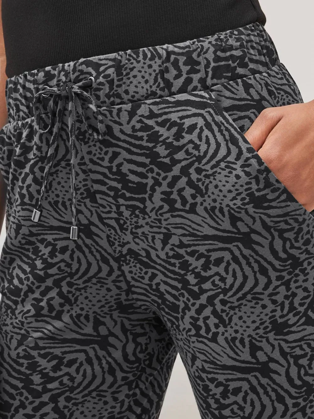 Solid Color Sports Pants For Everyday Wear