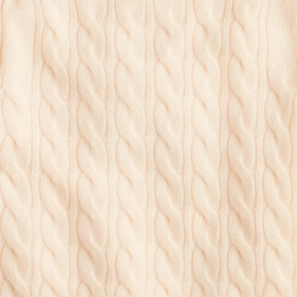 Cashmere Cable-Knit T-Shirts