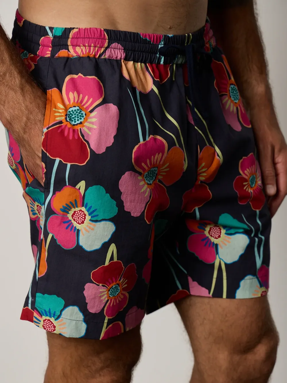 Flower Pattern Shorts