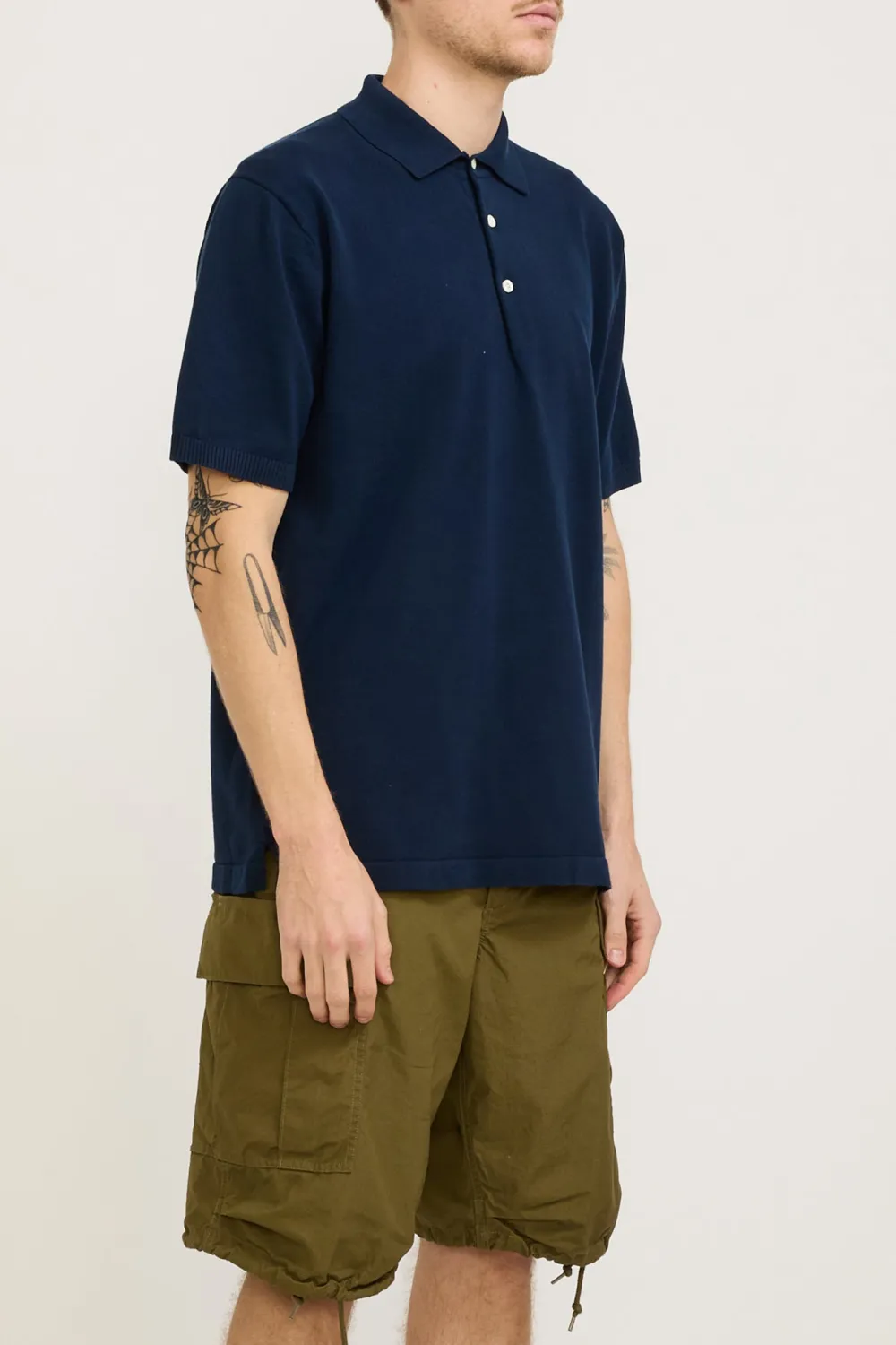 Knit Polo Navy
