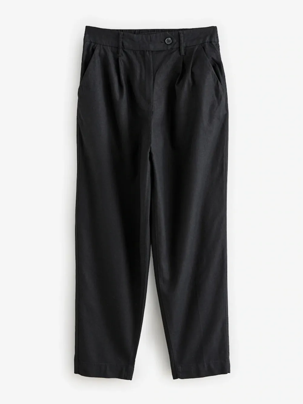 Natural Self-Cultivation Intelligent Barrel-Shaped Linen Pants