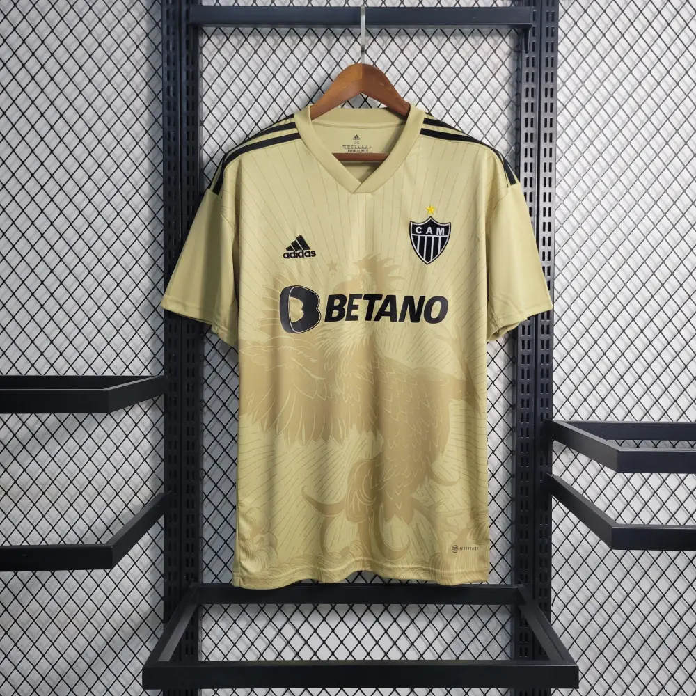 Camisa Atlético Mineiro Third 22/23 - Dourada