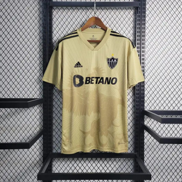 Camisa Atlético Mineiro Third 22/23 - Dourada