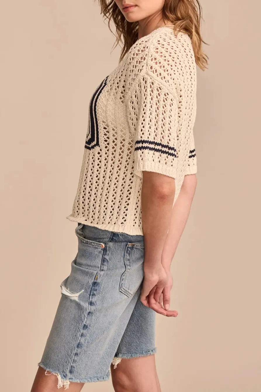 Turtledove Varsity Mesh Tee