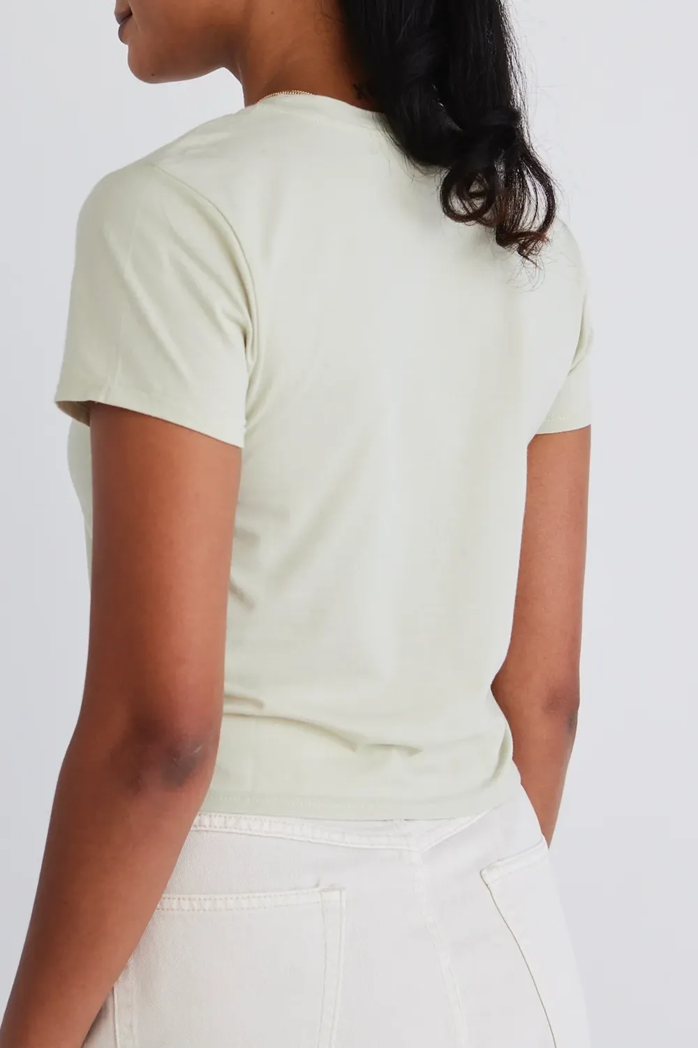 Sage Longer Baby Cotton Tee