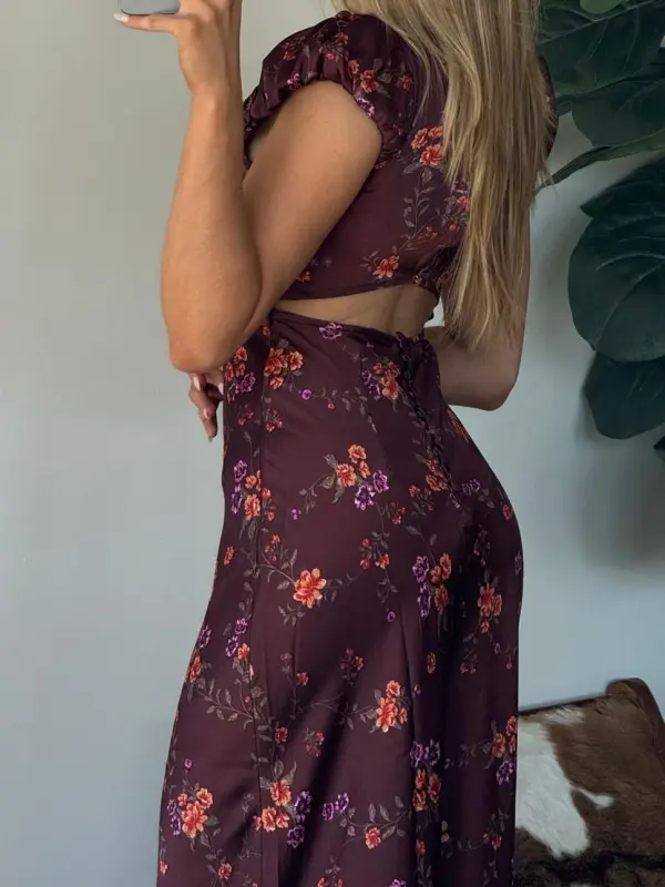 Free People Butterfly Babe Midi Dress