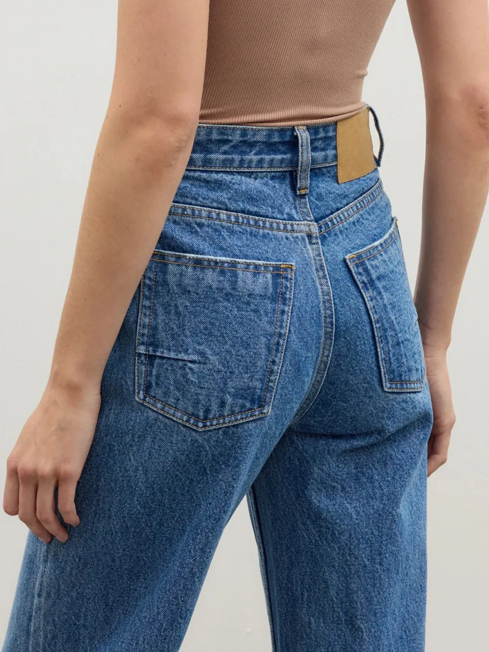 Casual Style Denim Pant True Blue