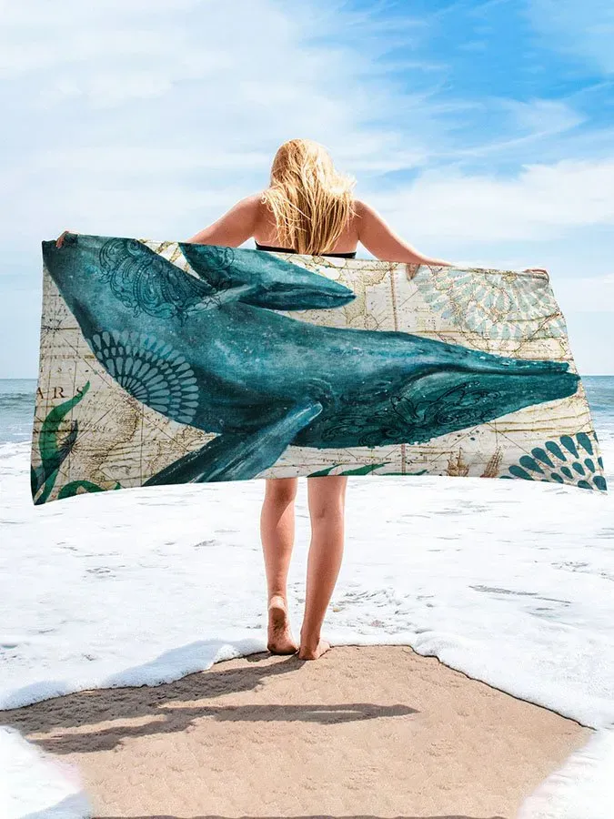 Sea Life Beach Towel