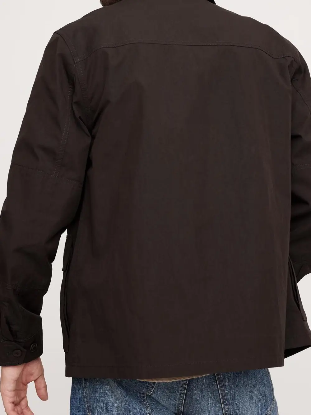 Men's Brown Waterproof Casual Jacket
