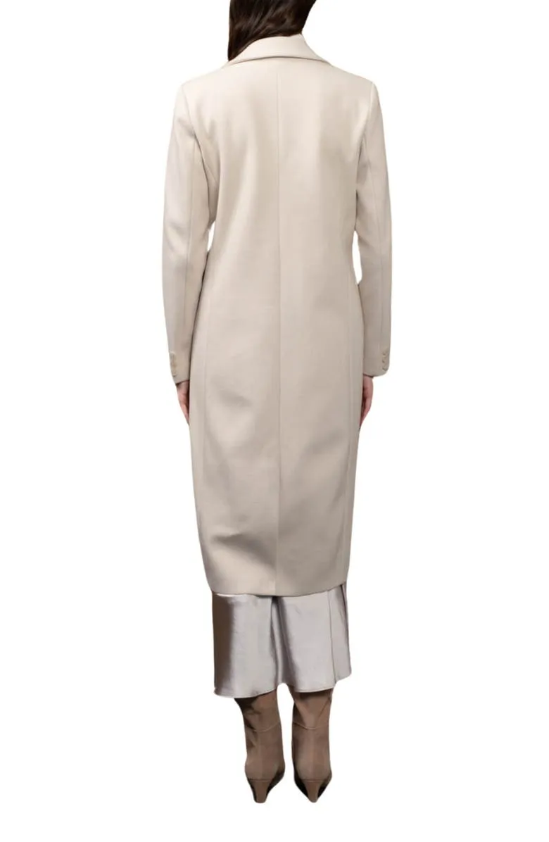 Notched Collar Coat