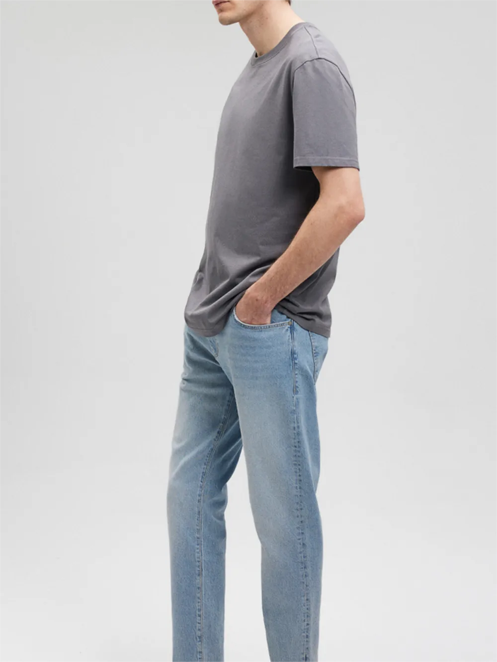 Gray Short - Sleeve Graphic Tee